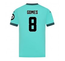 Wolves Joao Gomes #8 Koszulka Wyjazdowa 2025-26 Krótki Rękaw